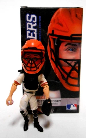 Buster Posey Posable Baller Baseball Figure SF Giants Sports Crate Exclusive MLB Cover