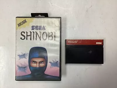 Shinobi- Sega Master System Case and Game no Manual TESTED - Image 1 of 4