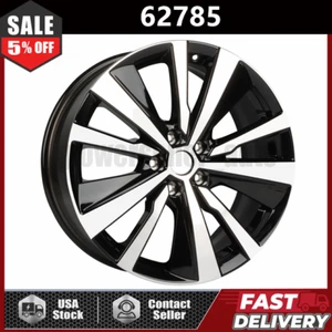 19" 🔥 Machined Black Wheel For Nissan Altima 2019-2022 🔥 OEM Quality Rim 62785 - Picture 1 of 10