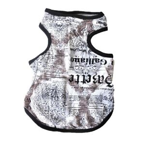 Puppy Dog Cat Shirt Tank Top Vest Sleeveless Clothes Apparel For SMALL Pet