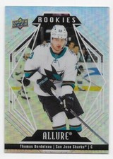 22/23 2022 UPPER DECK UD ALLURE HOCKEY BASE ROOKIES RC CARDS 101-150 U-Pick List