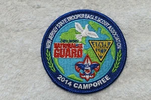 2014 CAMPOREE N.J. TROOPERS EAGLE SCOUT ASSOCIATION PATCH - BSA (X58) bechtel - Picture 1 of 2