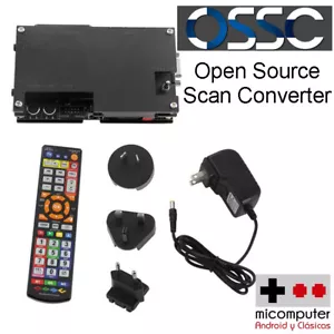 micompuTer OSSC 1.7 Open Source Scan Converter reescalador RGB VGA HDMI upscaler - Imagen 1 de 4