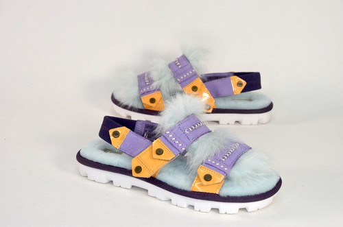 UGG 1104230 SANDALO SLINGBACK DONNA DESERT DREAM PATENT Taglia 7