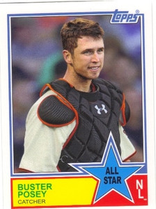 2013 Topps Archives 1983 All-Stars #BP Buster Posey - NM-MT