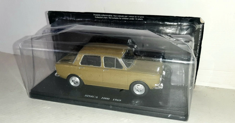 SIMCA 1000 1969 CACHI SCALA 1/24 - Immagine 1 di 1