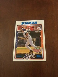2005 Topps Opening Day Baseball Mike Piazza HOF SHARP!