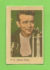 1958 Dutch Gum Card P #44 James Dean