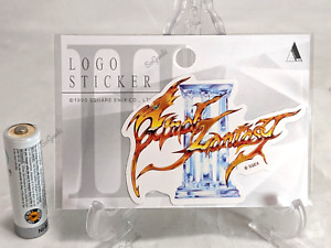 Final Fantasy III Logo Sticker Official Square Enix Japanese