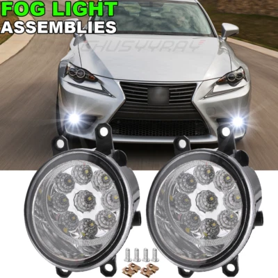 For 2011-2015 Lexus IS250 IS350 Pair Front Bumper Fog Light Lamps Left&Right - Image 1 of 4
