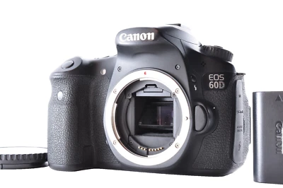 Canon EOS 60D 18.0 MP Digital SLR Camera Body From Japan [NEAR MINT] #0660403557 - Image 1 of 4