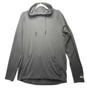 Barbell grau Hoodie Pullover Herren Activewear Performance Sweatshirt Gr. M Medium - Bild 1 von 7