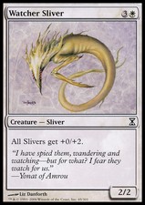 4x Watcher Sliver ~ Near Mint Time Spiral MTG Magic x4 4 UltimateMTG Playset Whi