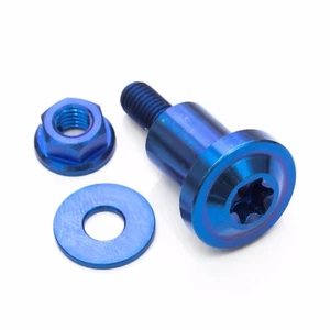 Husqvarna FS 450 Blue Titanium Mounting Screw For Master Cylinder Reservoir - Picture 1 of 3
