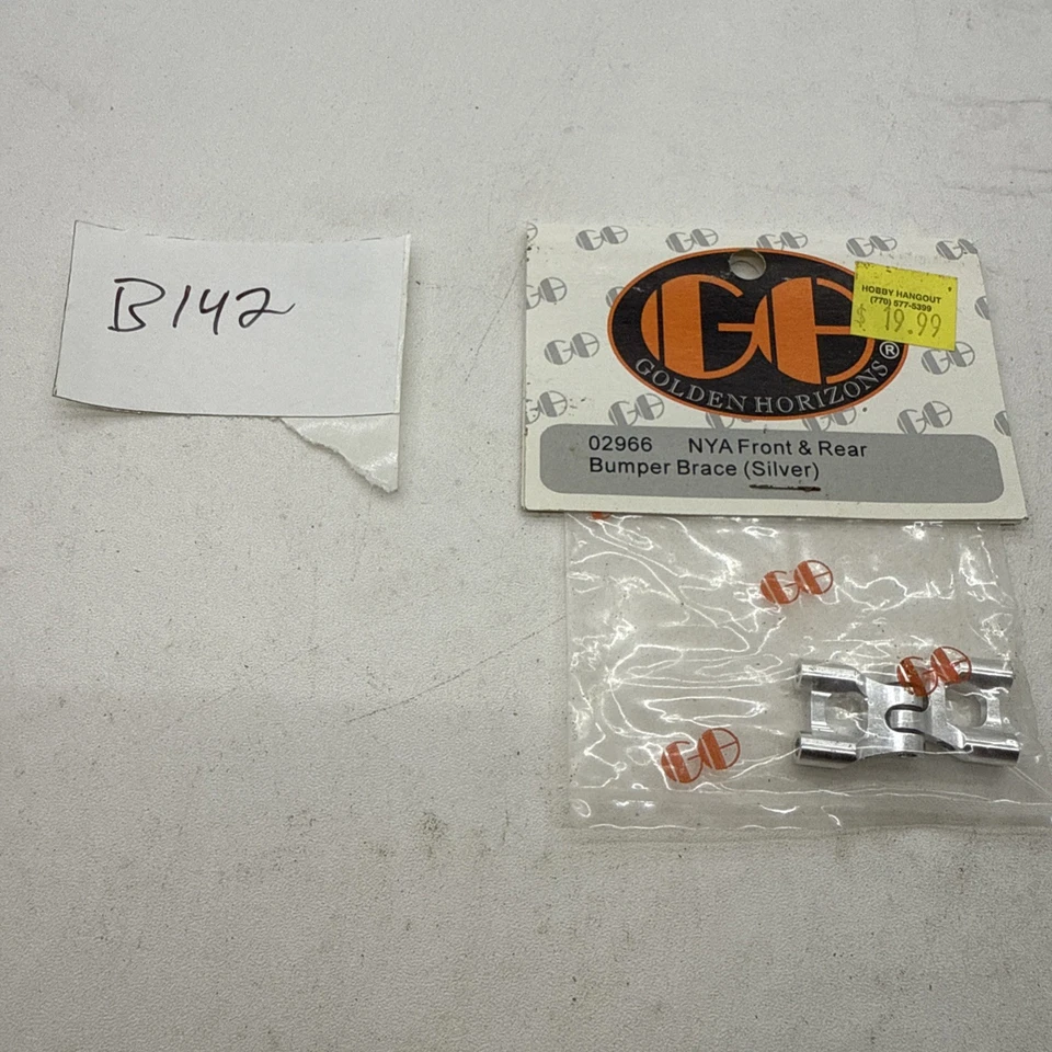 Golden Horizons 02966 NYA Front & Rear Bumper Brace (SILVER) - Image 1 of 1