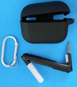 R-fun Custodia Silicone per Apple Airpods 3 con Strumento di Pulizia e Portachiavi - Foto 1 di 2