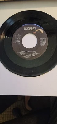 RONNIE MILSAP STARTING TODAY / A WOMAN IN LOVE 45 7" RECORD RCA (9027-7-R) - Image 1 of 2