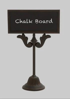 Deco Marche Chalk Board Signs (2) New In Package - Image 1 of 2