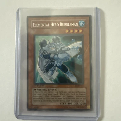 Elemental Hero Bubbleman (UTR) CRV-EN014 Cybernetic Revolution 1st Edition - Image 1 of 2