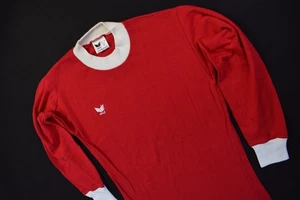 Erima Maglia Vintage Jersey Maglia Camiseta Rosso Bianco Germany Grezza Calcio S - Foto 1 di 9