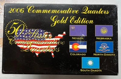 2006 Commemorative Quarters Gold Edition - Image 1 of 4