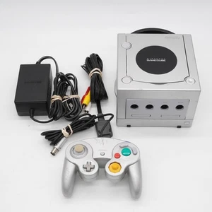 Nintendo GameCube Video Game Console DOL-101 Silver Tested!! - Picture 1 of 9