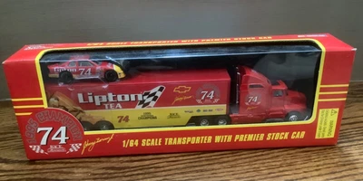 Racing Champions 1995 NASCAR #74 Jimmy Benson - Lipton 1:64 Die Cast Transporter - Image 1 of 4