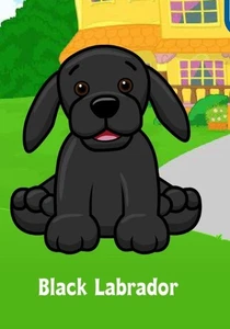 Webkinz Classic Black Labrador Adoption Code Only MESSAGED - Picture 1 of 1