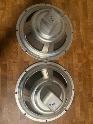 "Par de altavoces Oxford 12JB1 Alnico 12"" de Curtis Mathes probados y funcionan" Foto 1 de 4