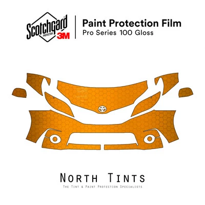 Toyota Sienna SE 2011-2017 3M PRO Película de Protección de Pintura Precortada Sujetador Transparente Kit PPF Foto 1 de 4