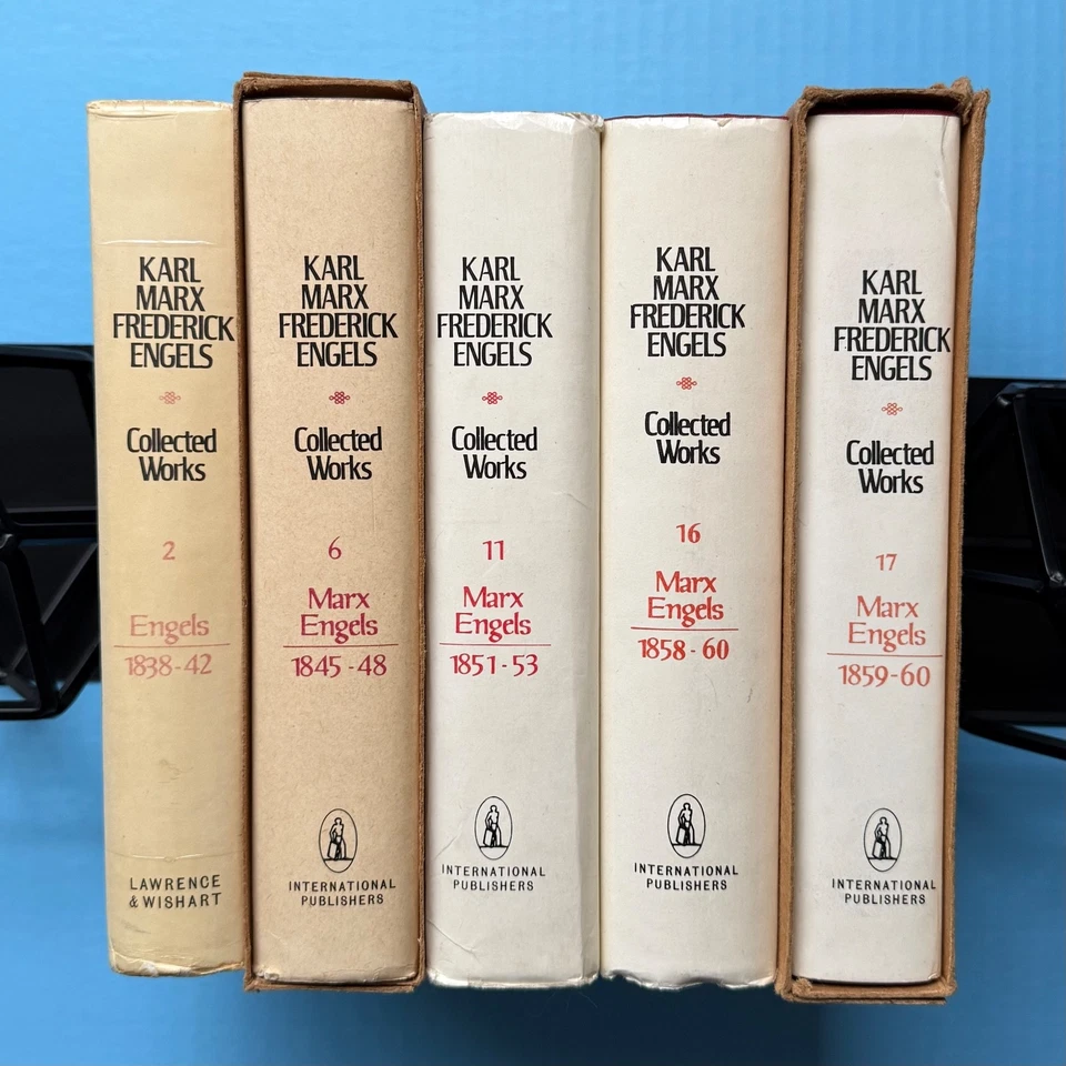 Karl Marx & Frederick Engels Collected Works : Various Volumes Int'l Publishers Foto 1 de 3