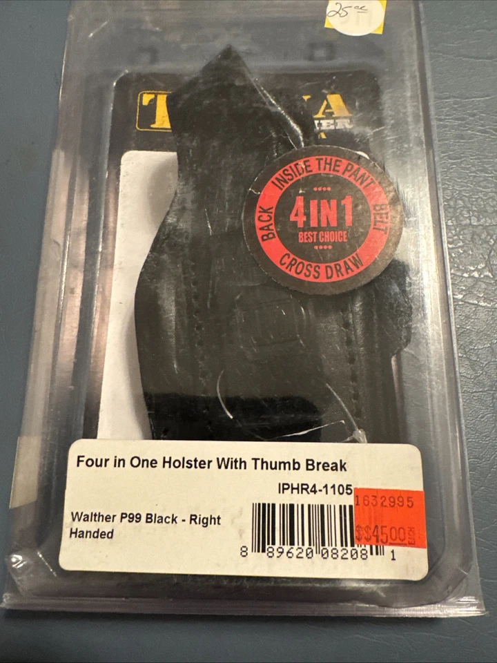 Tagua Walther P99  4in1 Holster WithThumb Break Leather 4 In 1 Carry IPHR4-1105 - Image 1 of 4
