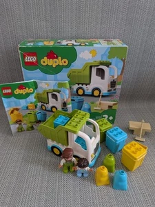 Lego Duplo 10945 Camion della Spazzatura e Riciclo Completo di Istruzioni e Scatola - Foto 1 di 3