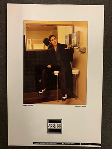 1992 Glamour Photo Sean Young Photographer Promotional Postcard Very Rare 6x9 - Picture 1 of 2