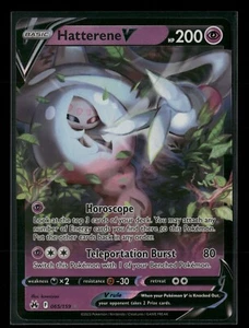 Hatterene V 065/159 Crown Zenith Holo Pokemon Card NM - Picture 1 of 2
