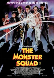 The Monster Squad Movie Poster 24x36 Never Send a Man to do a Kid's Job - Picture 1 of 1