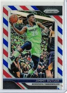 JIMMY BUTLER 2018-2019 Panini PRIZM RED WHITE & BLUE #67 - Picture 1 of 2