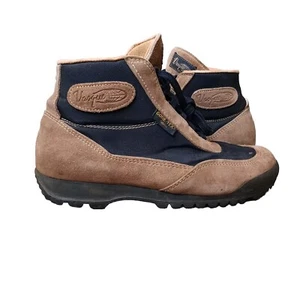 Vasque Skywalk Mid GTX Hiking Boots Womens 8 M Beige 7533 Gore Tex Italy   - Picture 1 of 17