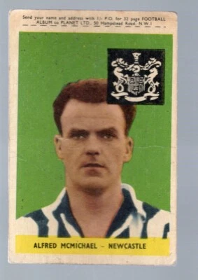 Alfred McMichael 1958-59 A&BC Futbolistas #84 (con planeta) Serie 2 Foto 1 de 2