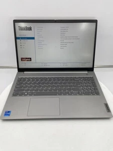 Lenovo ThinkBook 15 G2 Core i7-1165G7 512GB nvme 16GB Win 11 Pro TOUCH SCREEN - Picture 1 of 5