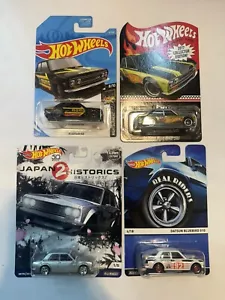 HOT WHEELS DATSUN 510 MOMO Kmart Mailin Real Riders Japan Historical - Picture 1 of 1