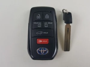 ORIGINAL TOYOTA SIENNA 21-25 OEM SMART KEY LESS ENTRY REMOTE FOB BLUE LOGO BLANK - Picture 1 of 17