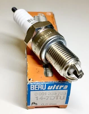 4x Beru 14-7DTU Zündkerze spark plug bougie d'allumage u.a.für AUDI ALFA VW - Bild 1 von 3