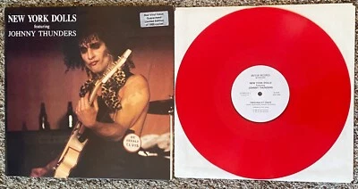 The New York Dolls - Personality Crisis 12" PS - 1986 Antler RED VINYL LP - Image 1 of 4