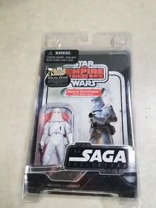 Star Wars 2007 Imperial Stormtrooper Hoth Battle Gear Saga Collection 3.75" - Picture 1 of 4