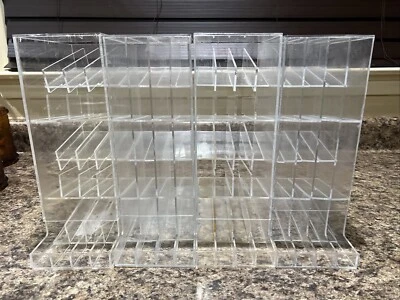 4-Plexiglass Dispensers / Acrylic Dispensers / Acrylic Display Containers - Image 1 of 3