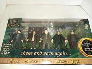 2003 LOTR "there and back again" action figures boxed set new - Picture 1 of 4