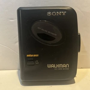 Sony Walkman WM-EX102 Cassette Player with Mega Bass - Fully Tested & Working - Picture 1 of 6