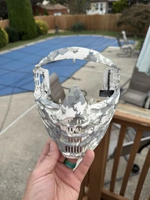 JT Flex 8 Paintball Mask Snow Camo Limited Edition Uncut Frames Only - Image 1 of 4