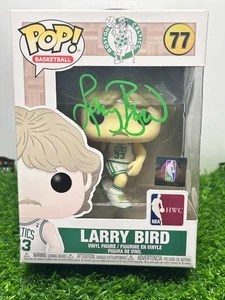 Funko Pop! Larry Bird Autografiado Boston Celtic Funko Pop! #77 Beckett🔥📈 - Imagen 1 de 7